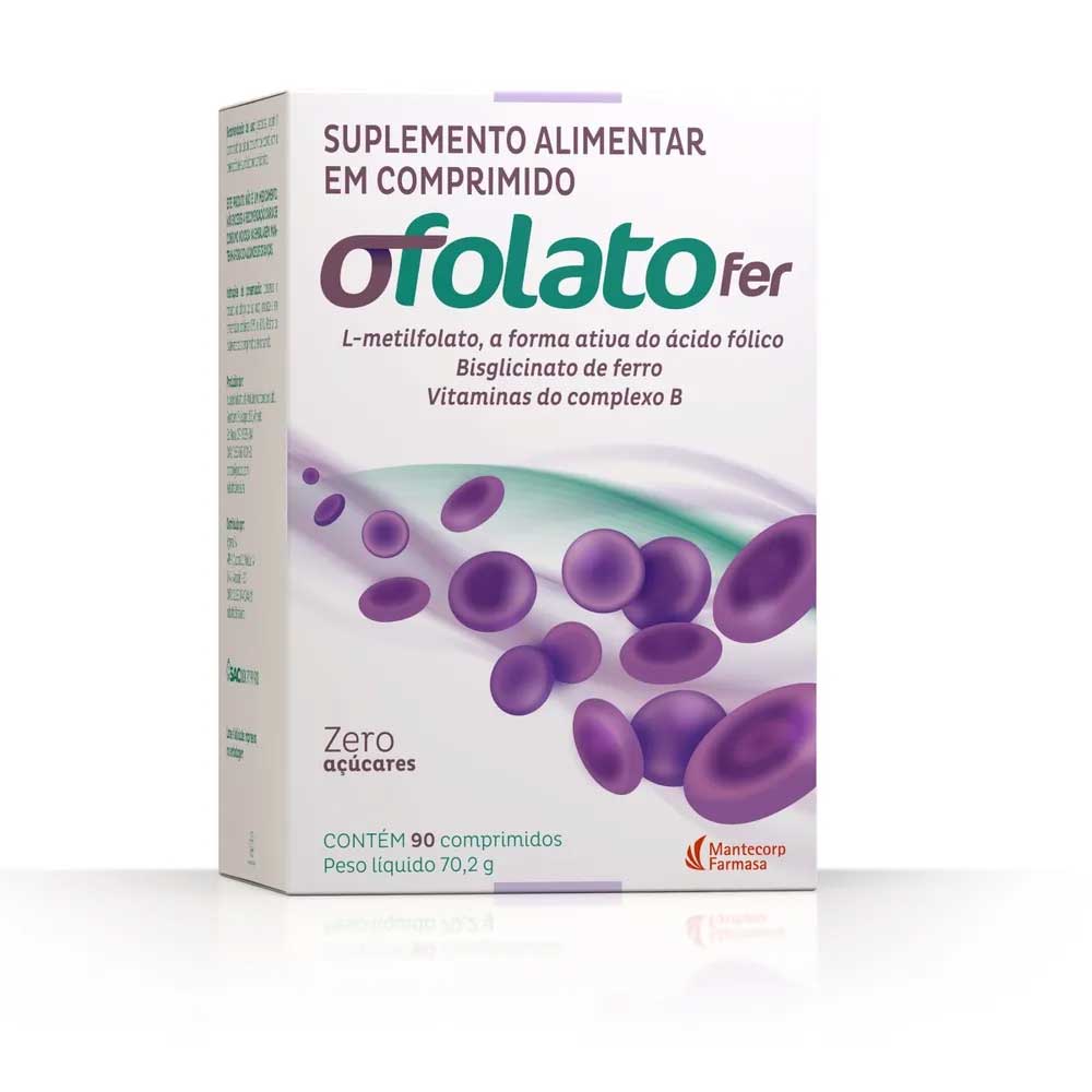 Suplemento de Vitamina D Ofolato D 1.000UI com 30 comprimidos